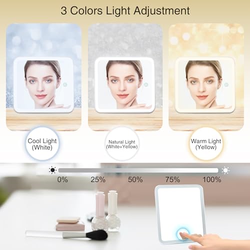 Relavel 231106 Travel Makeup Bag With Led Mirror thumb #2