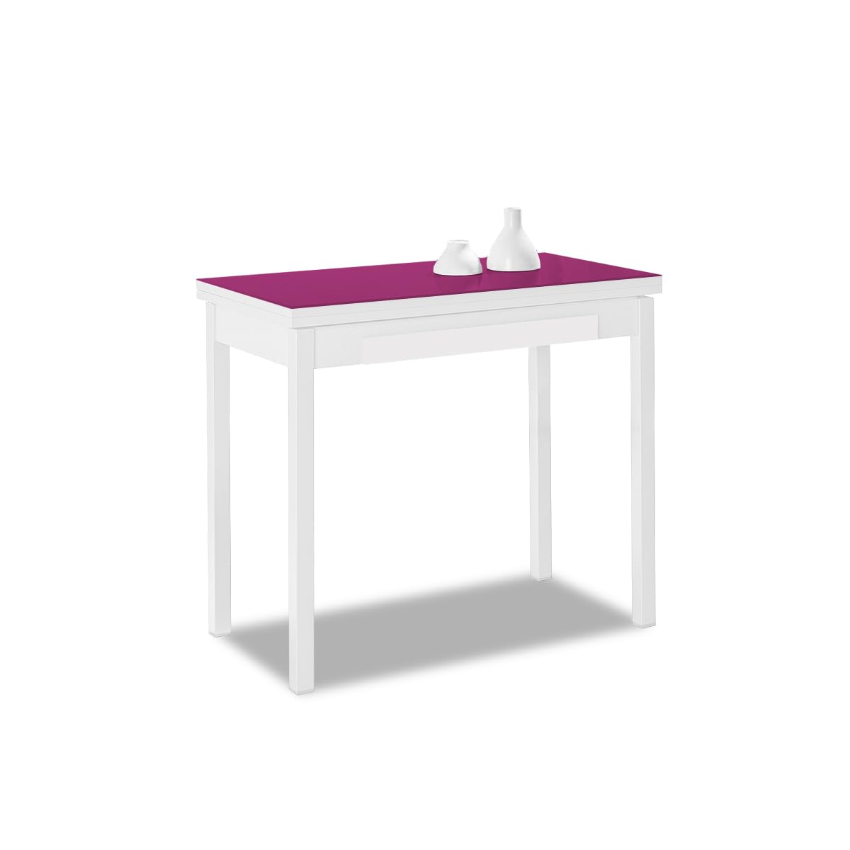 ASTIMESA Table de Cuisine, Aubergine, 90 cm x 100 cm