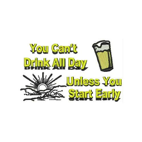 Threadart Machine Embroidery Design Bundles - Beverage Quotes(1) - Loaded on USB Stick