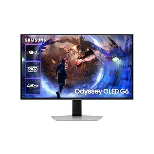 Odyssey OLED G6 27" QHD 360Hz