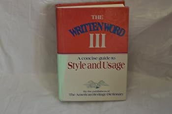 Hardcover The Written Word III: Based on the American Heritage Dictionary Book