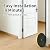 Trisiki Strong Adhesive Insulation Tape, High Density Foam Weather Stripping Door Seal, Door Seal for Doors and Windows, Soundproof Weatherproof Foam Seal Tape, Noise Reduction(1/2 In x 1/8 In x 50Ft)