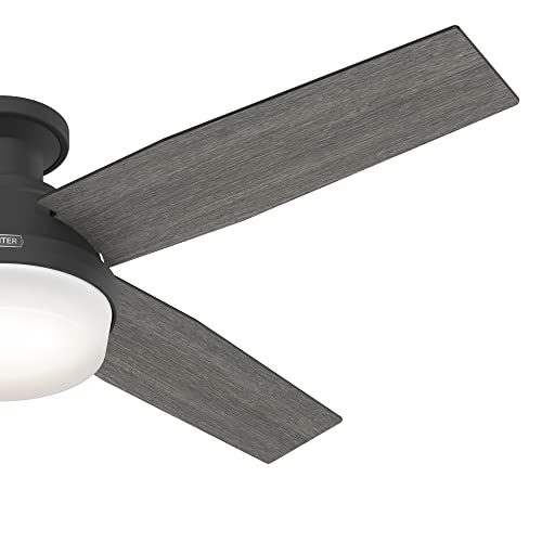 Hunter 52389 Dempsey Ceiling Fan 52 inches Matte Black thumbnail 13