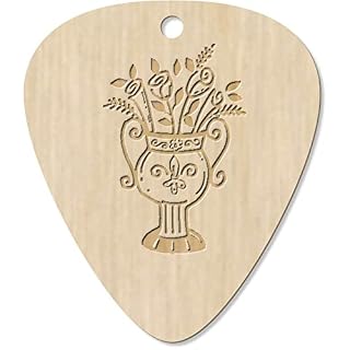 Azeeda 7 x ‘Fleurs dans Un Vase’ médiator/pic de Guitare (GP00026976) - Les Beatles, Paul McCartney, John Lennon, RIngo Starr, George Harrison