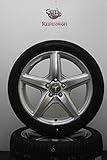 Lieferumfang: 4 Original Mercedes Alufelgen und 4 Reifen mit Nabendeckel