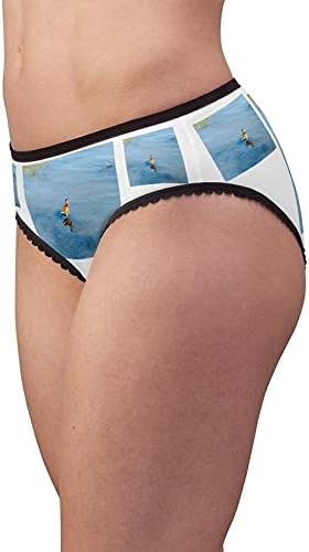 Duck Reflection Panties, Duck Reflection Underwear, Briefs, Cotton Briefs, Funny Underwear, Panties For Women