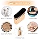 1 Stück Selbstbräunungs Pinsel Mit Welcher Synthetischer Faser Foundation Pinsel Für Gesicht Und Körper Make Up Pinsel Für Selbstbräuner Make-Up Flüssige Foundation Und Mehr (Roségold)
