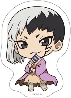 Ｄｒ．ＳＴＯＮＥ ダイカットステッカー あさぎりゲン