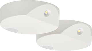LED'li sensörlü dolap aydınlatması, beyaz, 7 cm, pilli
