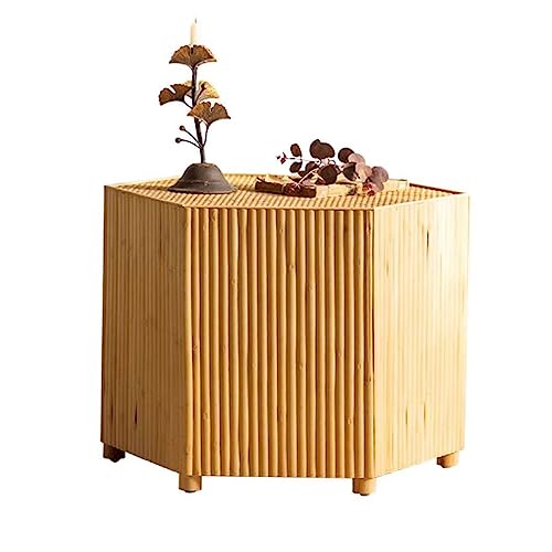 Table basse rustique 40x60cm : table d'appoint de salon et table à thé - 2