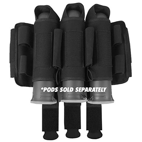 Maddog Pro 3+2 Paintball Harness Pod Pack | Harness Only | Adjustable Pod Holder Belt for Tournament, Woodsball & Speedball (Holds up to 5 Pods) - Thumbnail 4