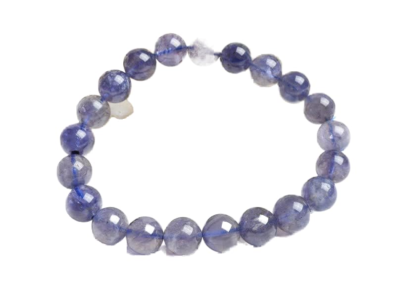Bracelet en iolite pour méditation et sérénité intérieure au quotidien