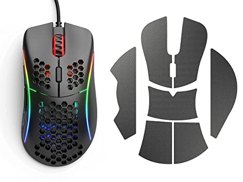 Glorious Model D Minus Gaming Mouse (Matte Black) + Glorious Gaming Mouse Grip Tape (Model D Minus) (Bundle)