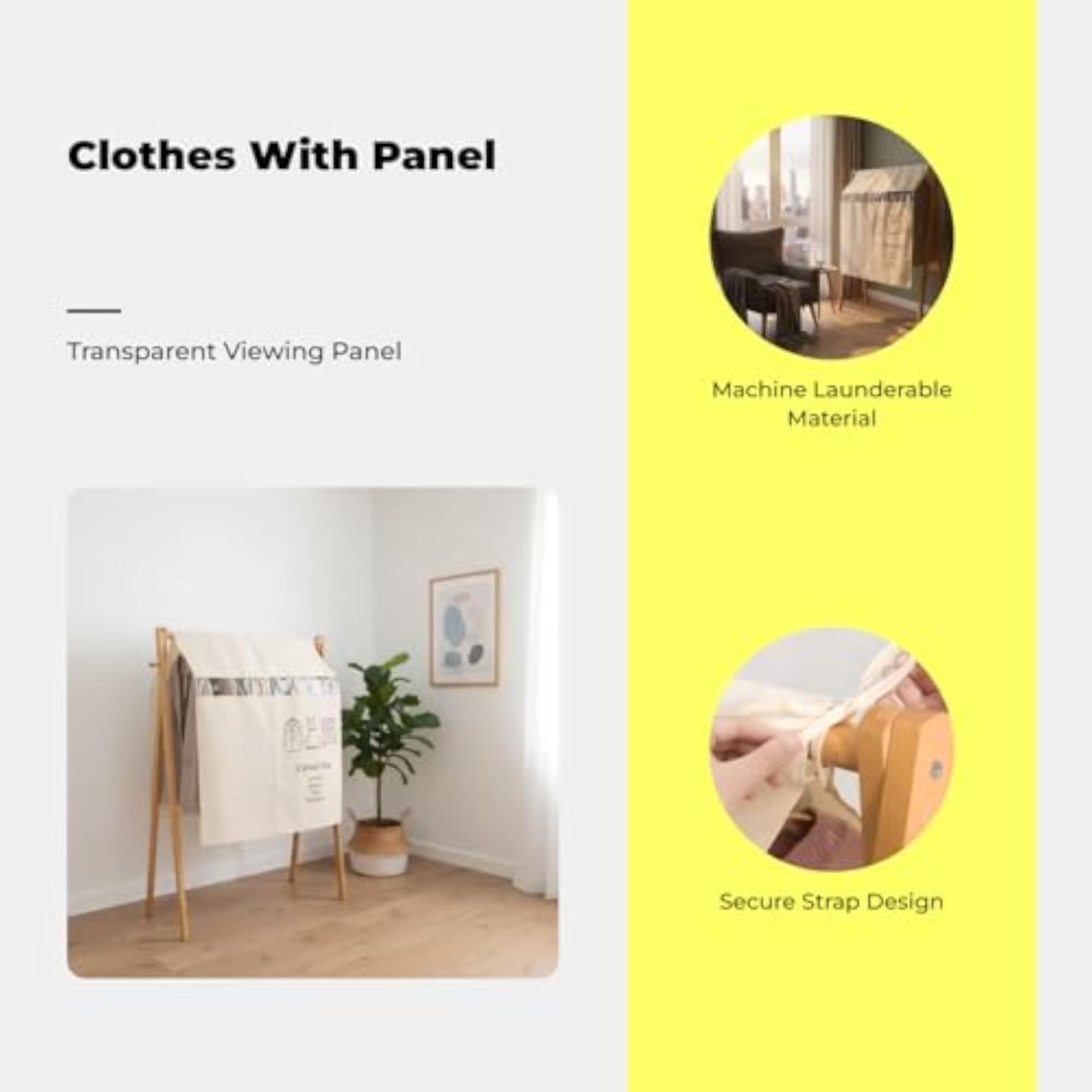 Dustproof Garment Rack Cover, Waterproof Protector