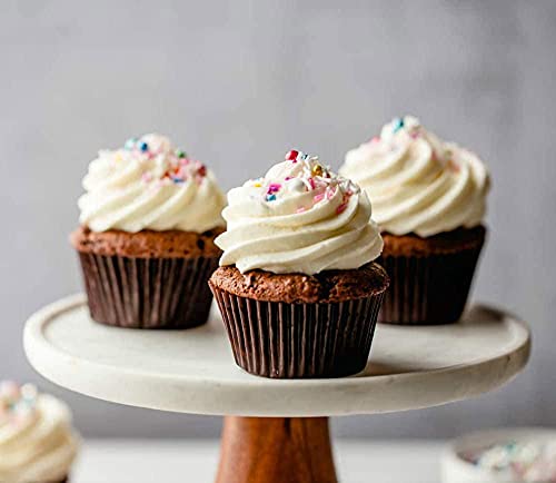 Image of Jamboree 500pcs Cupcake Liners, Cupcake Wrappers, Disposable Cupcake Paper Baking Cups for Cake Balls, Muffins, Cupcakes and Candies. (Assorted Bright Colors) (1500, Brown)