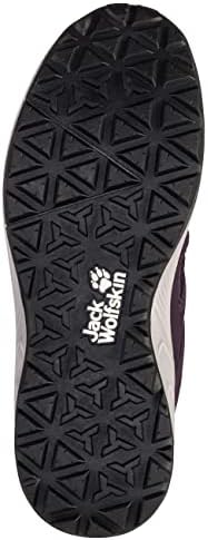 Jack Wolfskin Women's Woodland 2 Texapore Mid W Hiking Shoe, Purple/Phantom, 6 Wide | Image 3