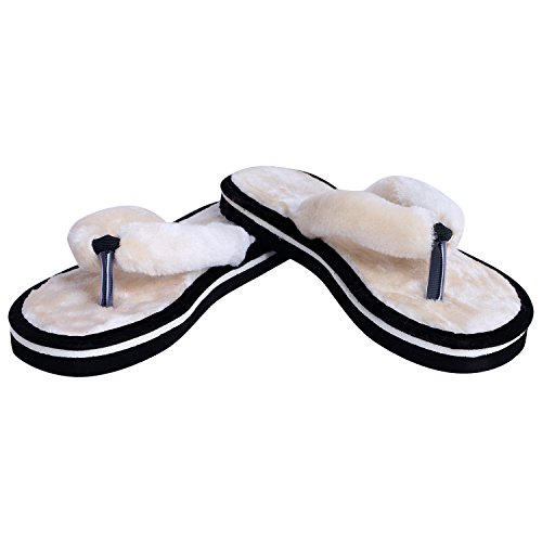 Image of HD Fur Indoor & Outdoor Flip Flop Slipper for Ladies Size 36