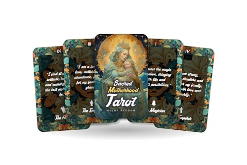 Sacred Motherhood Tarot - A Journey Through The Arcana of Motherhood - Tarot Affirmation for a Mother - Divination Tools - Tarot Cards