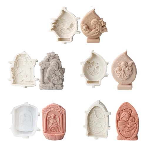 Moules en silicone pour statuettes religieuses de haute précision