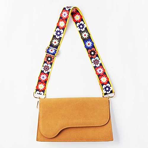 Image of TANOSII Wide Purse Strap Adjustable Replacement Shoulder Crossbody Strap Handbag Strap