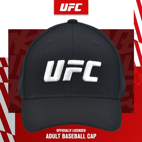 Gorra ajustable unisex UFC con visera curva miniatura 2