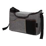 BESPORTBLE Bolsa Organizadora para Cochecito de Ñiño de Lona, Bolso de Mano para Pañales Soporte Antideslizante Adecuado para Llevar en Paseos