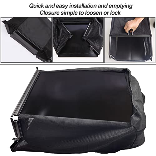 Lawnmower Grass Bag 964-04117A 664-04117A FOR MTD Troy Bilt 21" lawn mower 964-04117B 664-04011 664-04027 664-04034 Fit TB110 TB210 TB260 TB130 TB230 TB280ES TB280 (Without Catcher Frame) - Thumbnail 6