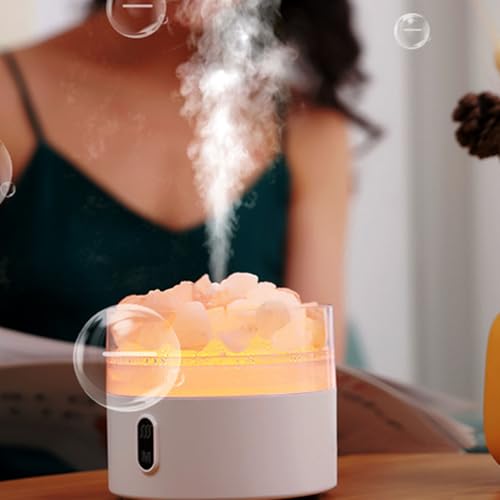 Difusor aromático eléctrico con lámpara de sal Haofy miniatura 5