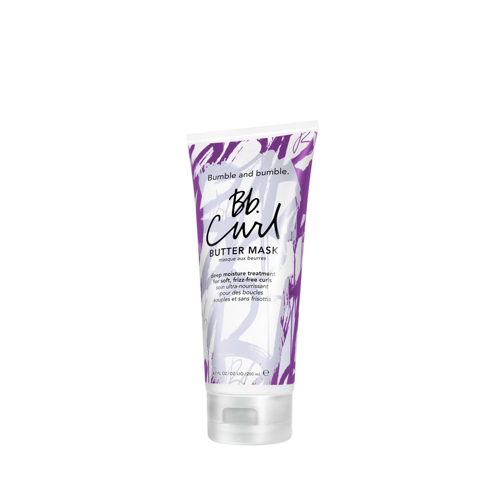 Bumble and bumble. Curl Butter Hair Mask | For a Deep Moisture Treatment | Anti Frizz + Color Safe | Coily, Curly, Wavy | With Jojoba Oil, Avocado Oil + Coconut Oil | Standard Size, 6.7 Fl Oz