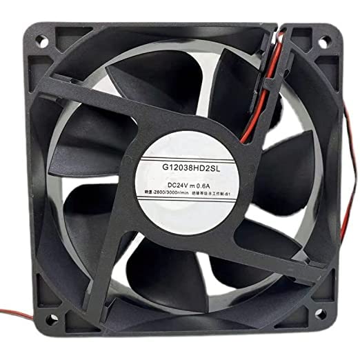 Ventilateur de refroidissement 24V 0,6A 120x38mm pour boîtier PC