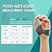 PUSH MetaGrip CMC Thumb Brace for Arthritis Pain Relief | Thumb Stabilizer & Support for CMC Joint Osteoarthritis Pain | Adjustable & Comfortable (Left Hand, Small)