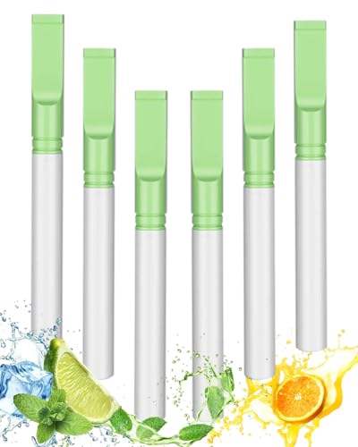 HUVZOR 6 cajas de dispositivos para dejar de fumar, con 3 filtros con sabor: naranja, menta y limón; un entrenador de respiración para ejercicios respiratorios