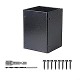 Verstelbare paalafdekking voor verschillende houten palen, roestvrij staal, 3 3 6 bereik (A)