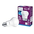 PHILIPS LED Frosted Non-Dimmable A19 Light Bulb - Pack of 4 - EyeComfort Flicker Free - 10W = 75W - 1000 Lumen - Daylight (5000K) - E26 Base - Indoor
