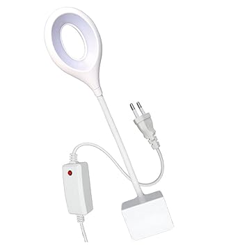 Venus Aqua Adjustable Head Aquarium LED Lamp for Fish Tank Aquarium LED Light (Oval, 4-Watt)