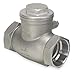 Swing Check Valve, 316 SS, 3/4 In., Solder