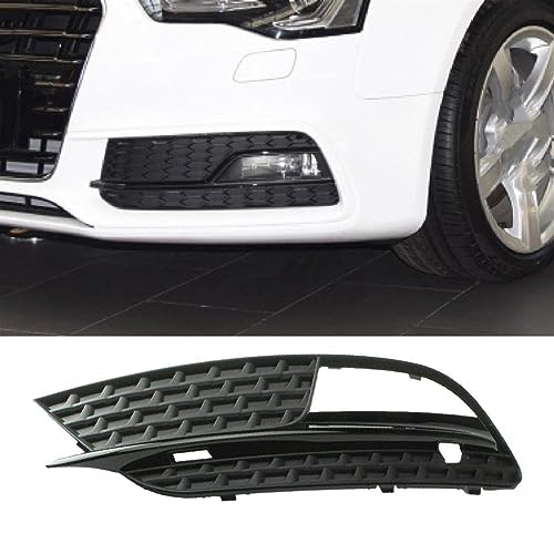 Cubiertas de luz antiniebla negras para restaurar el frontal del coche A5 de los años 2012 a 2016 3