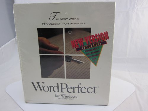 WordPerfect for Windows 5.2 - 3.5" Floppy