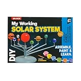 Red Lily Solar System Model Kit for Kids, Educational Planetarium Projector, Science Learning Kit, DIY Astronomy Toy, 8 Years and Up