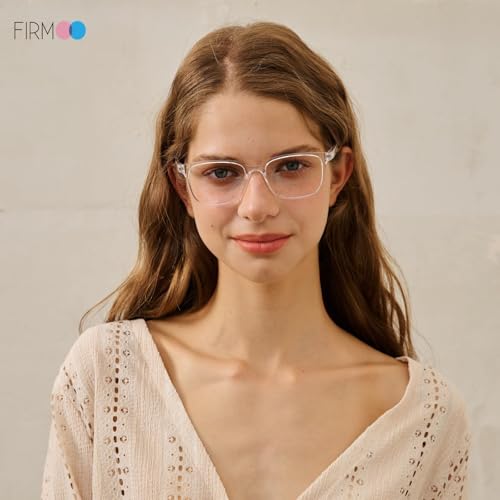 Image of Firmoo Blue Light Blocking Glasses Reading Glasses Reduce Eye Strain UV Blocking for Computer Screen,TR90 P181108R