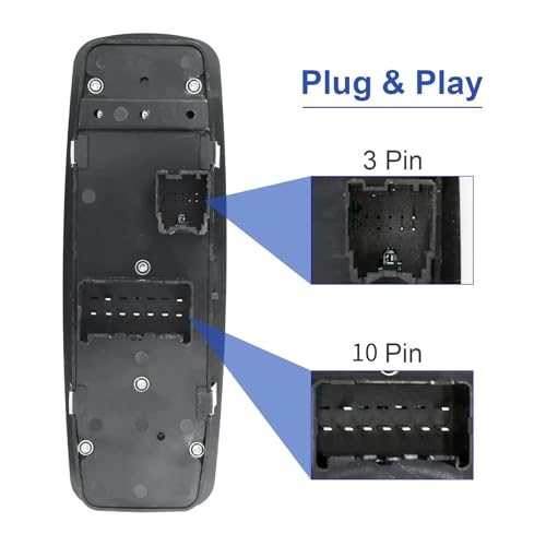 Commande Leve Vitre 4602863AB : Interrupteur pour Panne Fenetre Dodge - 4