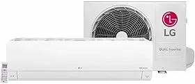 Ar Condicionado Split Inverter 18.000 Btus LG Dual Compact +IA Frio S3-NQ18KLQAL - 220 Volts