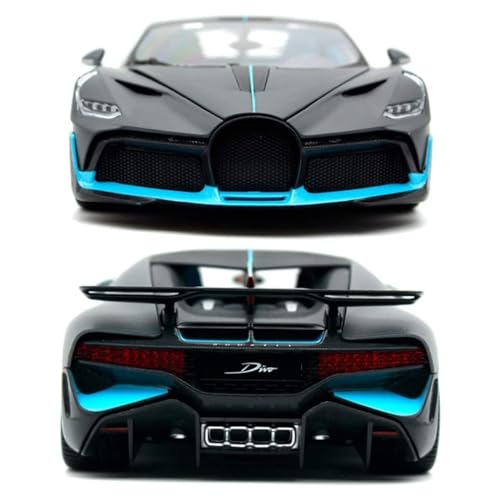 Image of SPITEN Bugatti Divo 1:32 Exclusive Alloy Metal Pull Back Die-cast Car Diecast Metal Pullback Toy car with Openable Doors & Light, Music Boys Gifts Toys for Kids【Colors as Per Stock】(Multicolour)