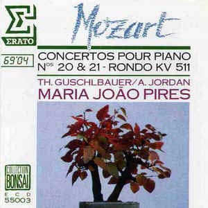 Mozart:Piano Cto. 20 [Audio CD] Wolfgang Amadeus Mozart; Theodor Guschlbauer; Orchestre de Chambre de la Fondation Gulbenkian de Lisbonne and Mari-João Pires (piano)
