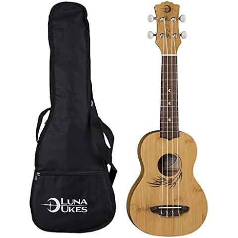 Luna Guitars, 4-String Ukulele (UKE Bamboo S) Cover