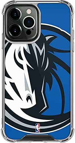 Skinit Clear Phone Case Compatible with iPhone 13 Pro Max - Officially Licensed NBA Dallas Mavericks Large Logo Design