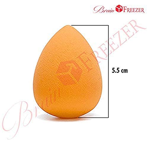 Image of Brain Freezer Shiny Makeup Palette with Stainless Steel Round Shape Spatula, 100 g (Heart Silver)