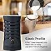 Milk-Frother, 4-in-1 Milk-Steamer-and-Frother, Hot & Cold Foam Milk Warmer with Temperature Control, Auto Shut-Off Frothers for Coffee, Latte, Cappuccino, Macchiato