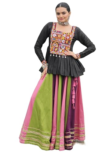 Tenue Navratri en rayonne indienne légère : finis les tissus rigides