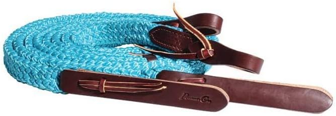 Pro Choice Quiet Control Split Reins Turquoise